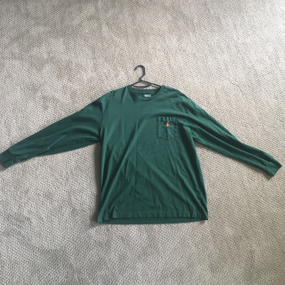 Ralph Lauren long sleeve pocket T--Shirt