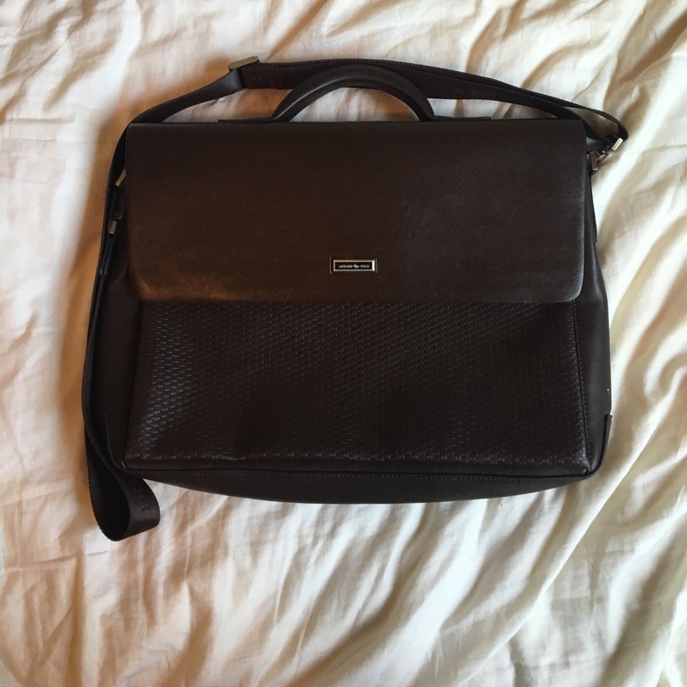 NWOT Adward Polo Brown Satchel