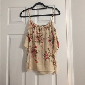 Off the shoulder shirt