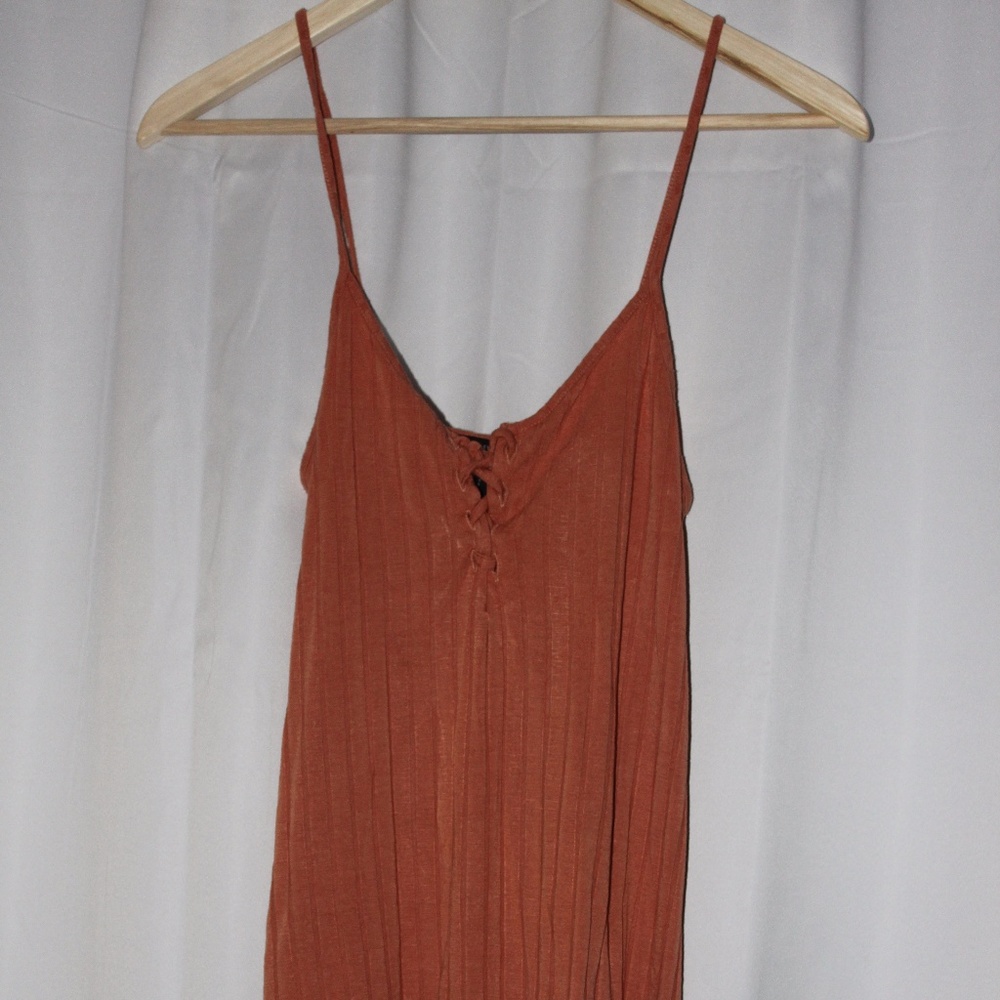 Ribbed mini dress