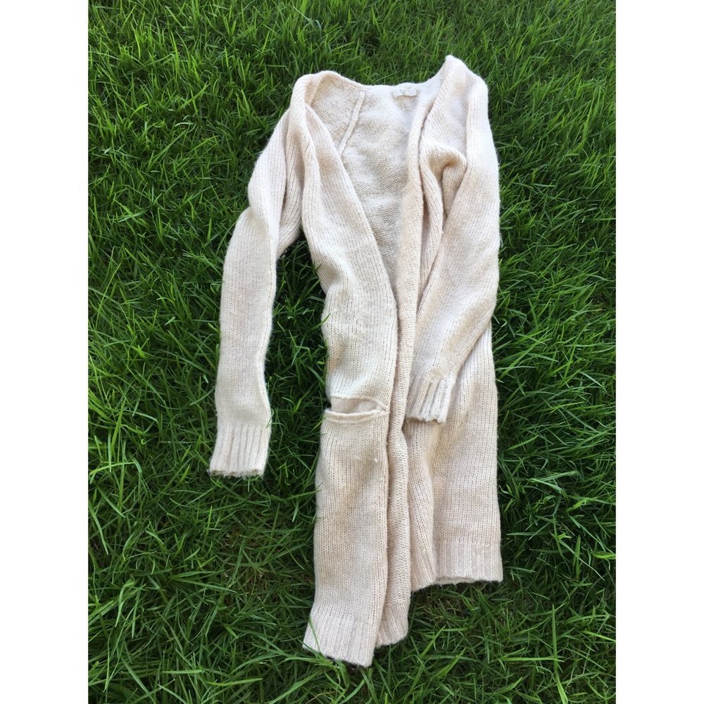 Nordstrom Cream Maxi Sweater