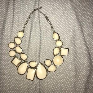 white necklace