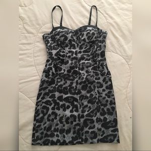 Leopard print dress