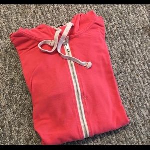 Hot pink sweat jacket