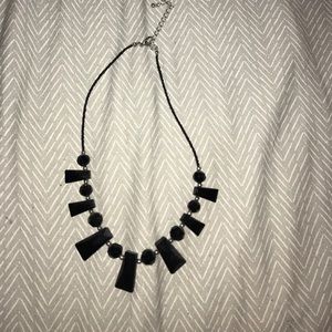 black necklace