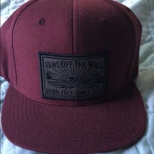 Vans Maroon Snapback