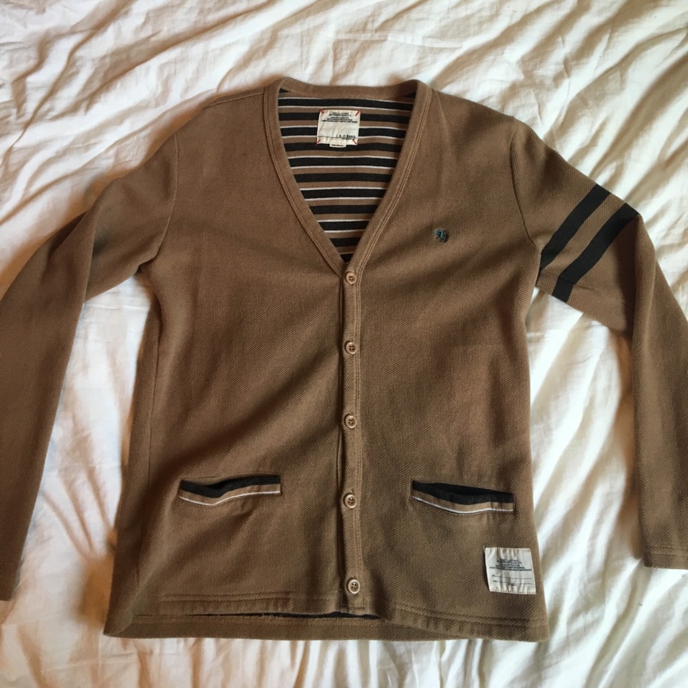 Brown Men's Cardigan