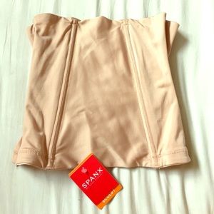 Spanx rose-colored waist cincher