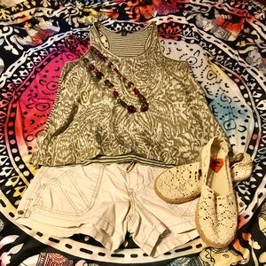 Banana Republic flowy tank top.