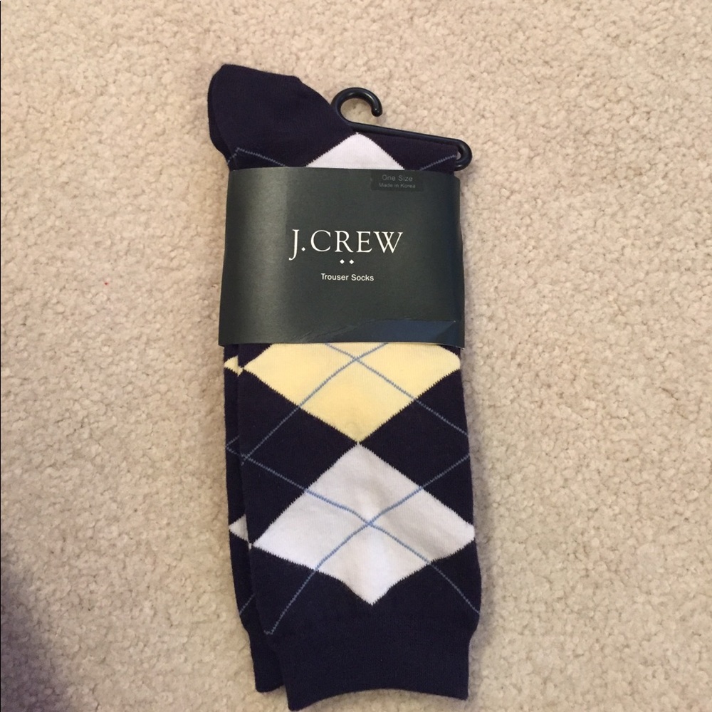 J. Crew Argyle Trouser Socks
