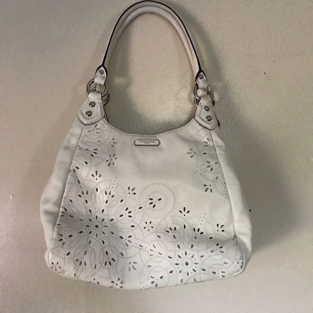 Coach Laser Cut Hobo Bag