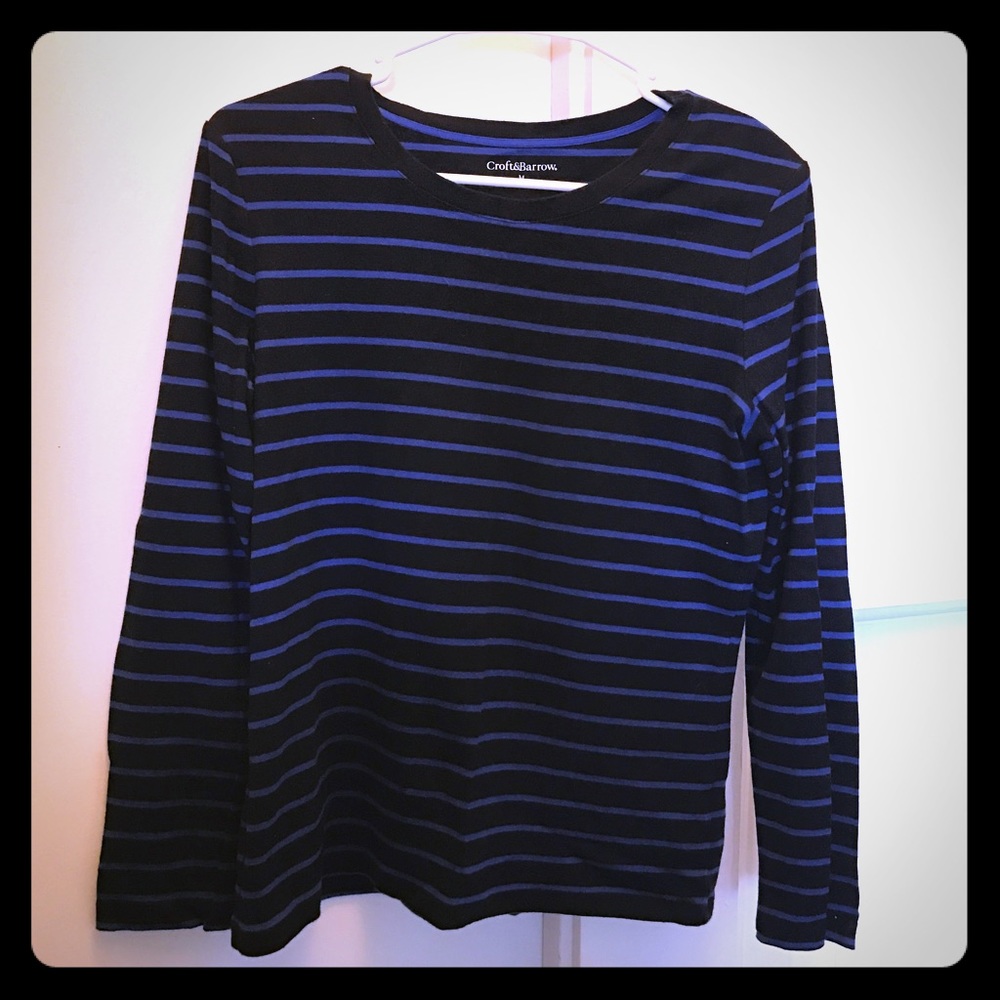 🦄NWOT! Brand:Croft&Barrow/Size: M/Style: Long Tee