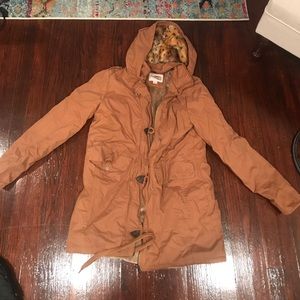 Tan Oversized Parka