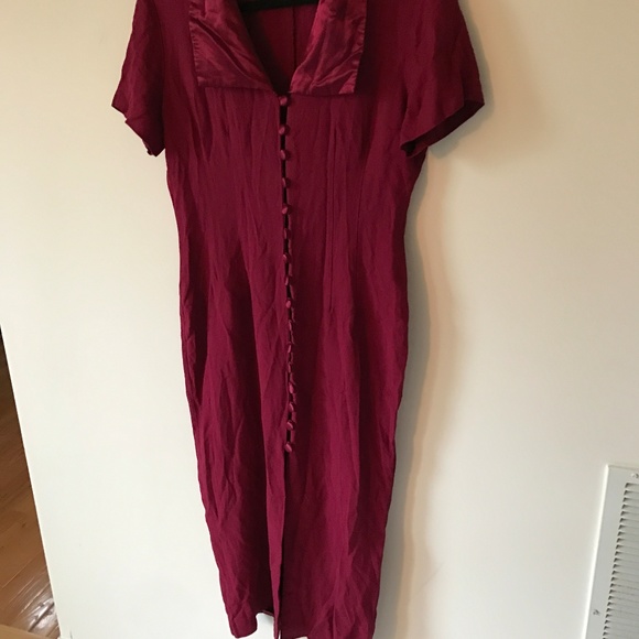 Vintage Dawn Joy Button Dress - Picture 2 of 8