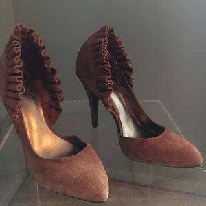 Rust Color Pumps