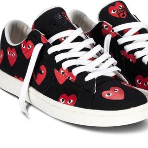 Come de garçon x converse pro leather low