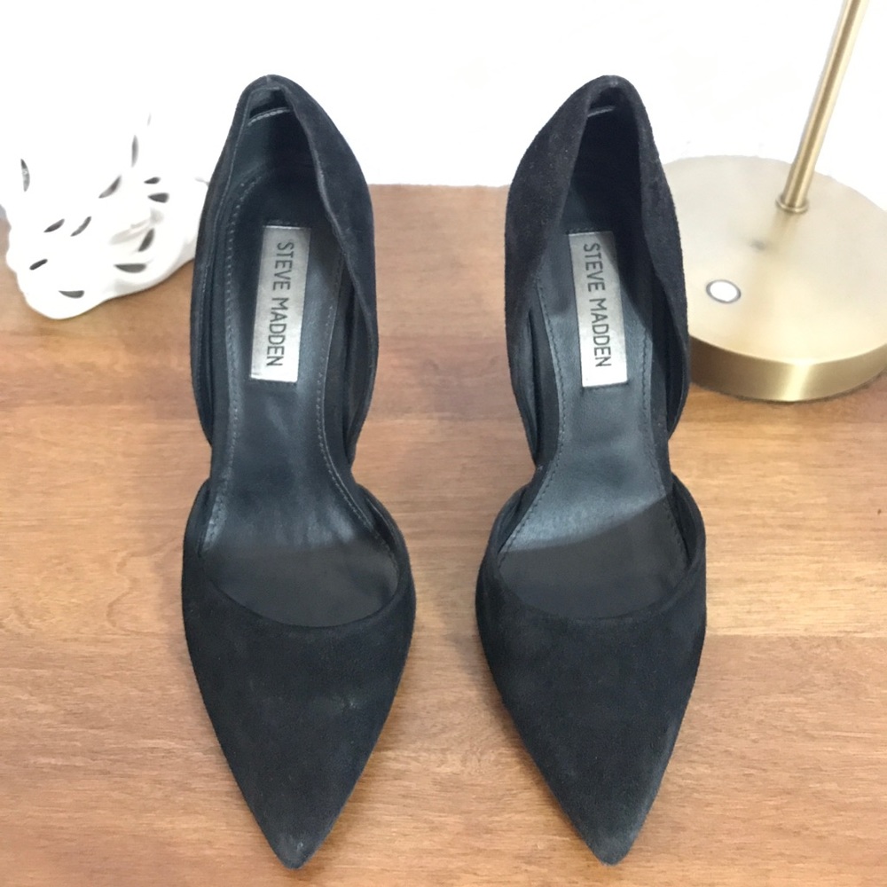 Black Steve Madden D'Orsay Heel