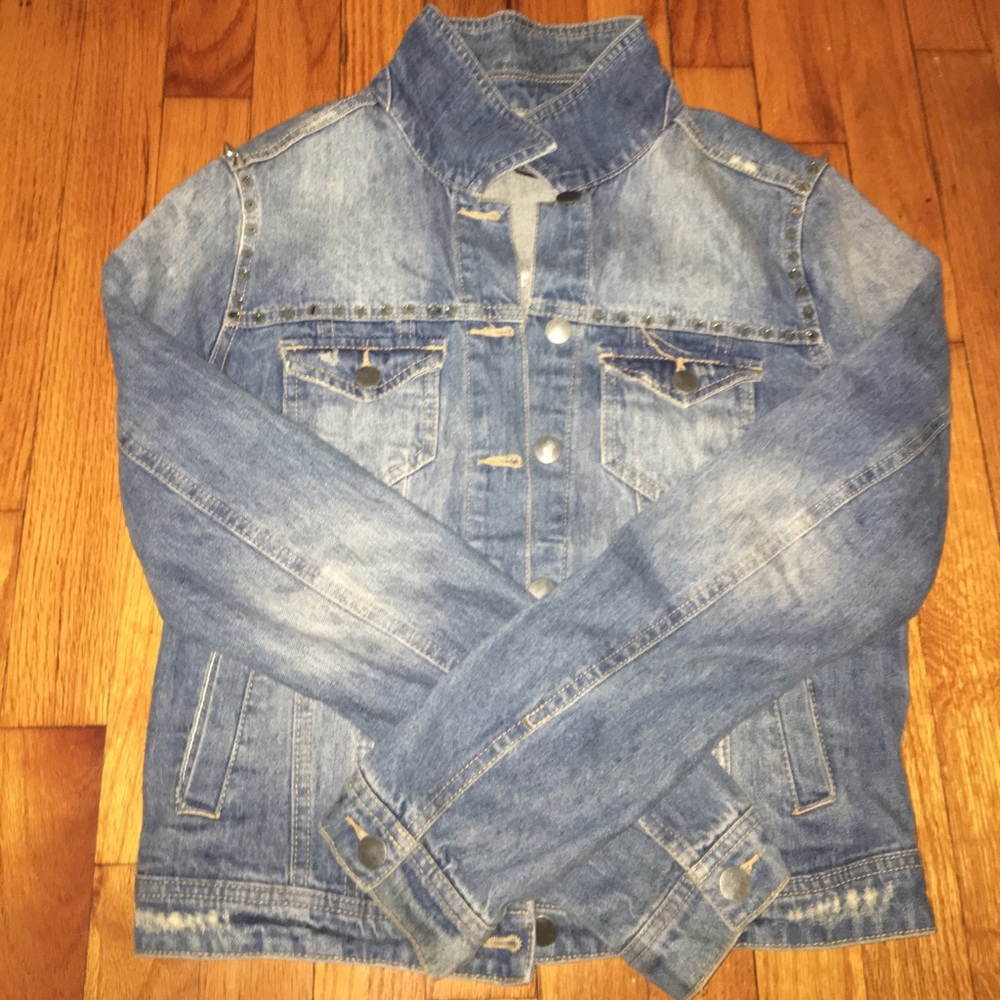 Studded Jean Jacket