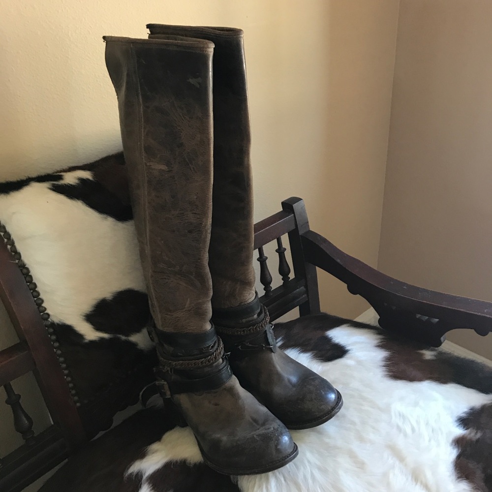 Free People knee high boots
