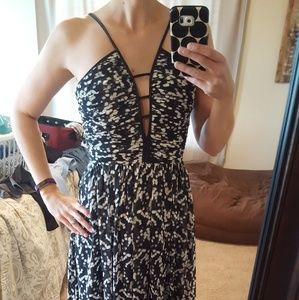 Black and White dotted dress