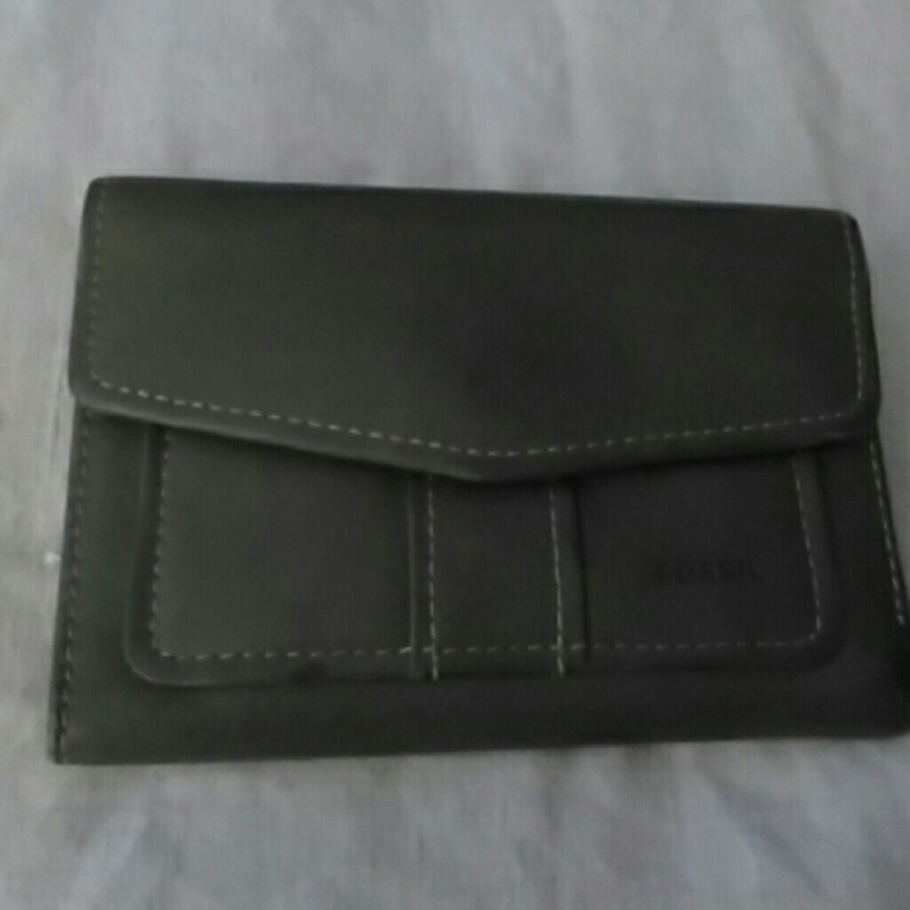 Green Fossil Wallet