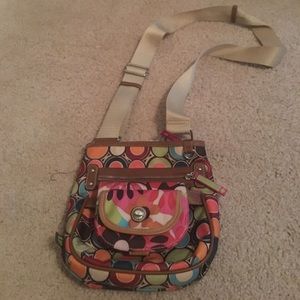 Lily Bloom purse with detachable wallet