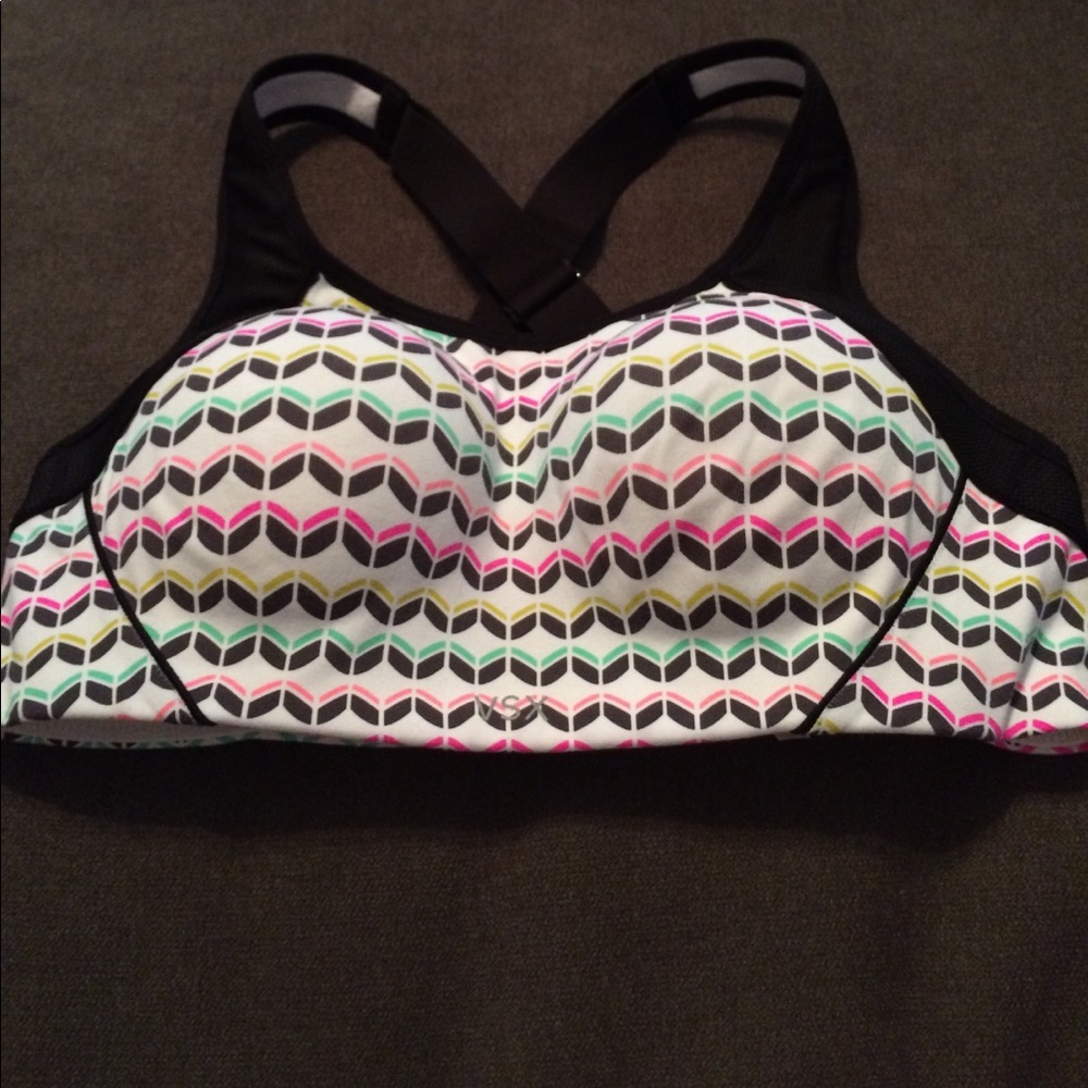 Victoria Secret Sport multicolor print sports bra