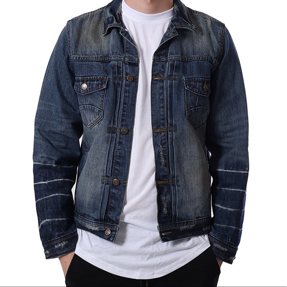 Hipster denim jacket