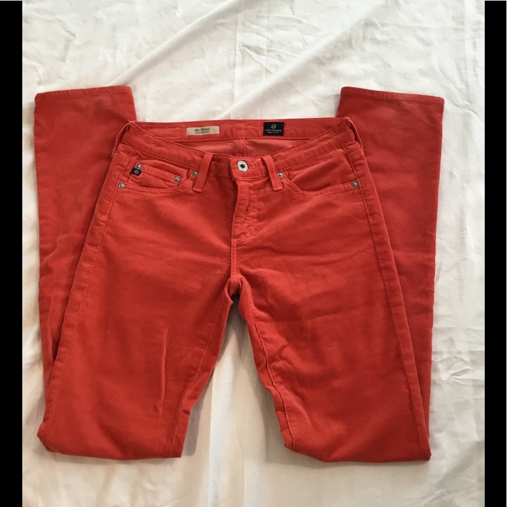 AG Stevie slim straight cords size 26