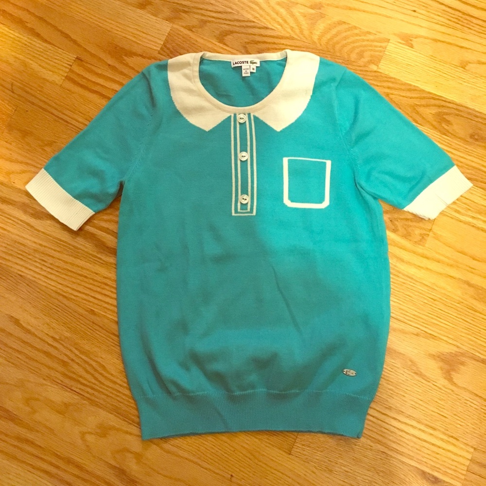Lacoste Short Sleeved Sweater