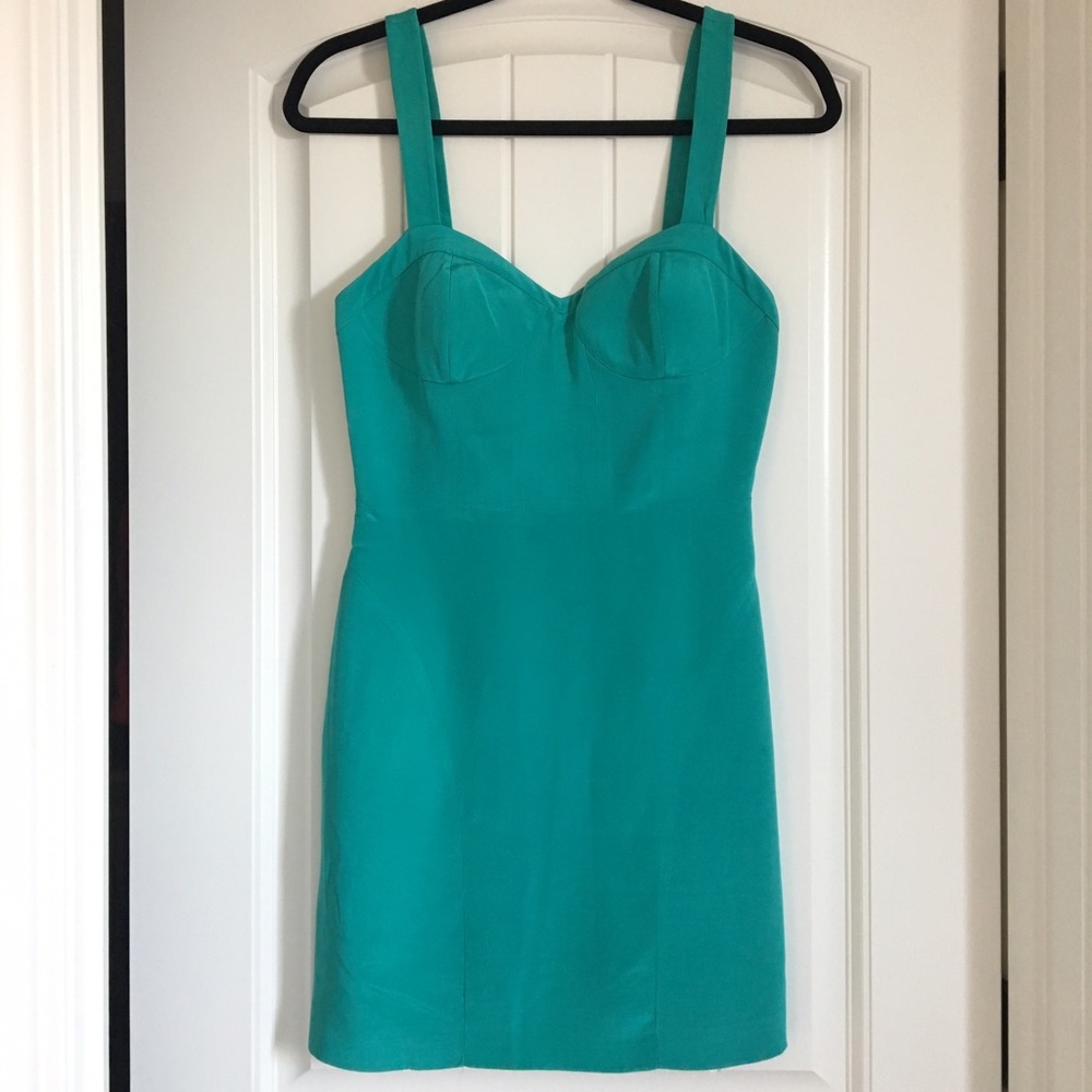 Rebecca Minkoff Teal Claudia Dress