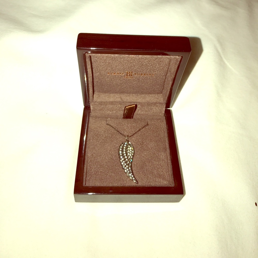 Sydney Evan Angel Wing Diamond Necklace