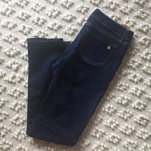 kate spade ♠️ dark denim straight leg jeans