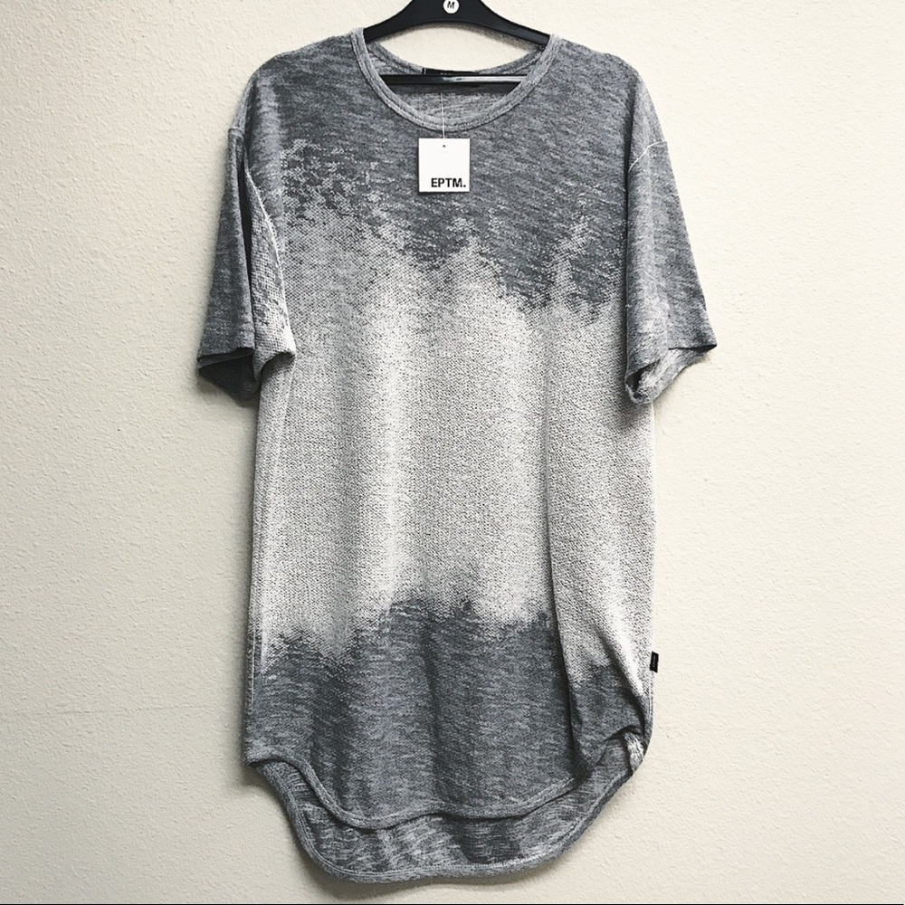 Ombre knit shirt