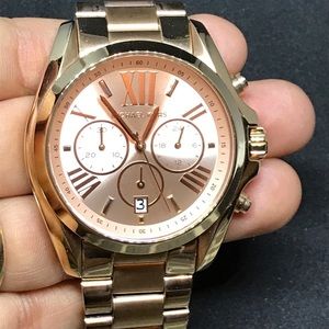 ROSE GOLDE-TONE Michael Kors watch