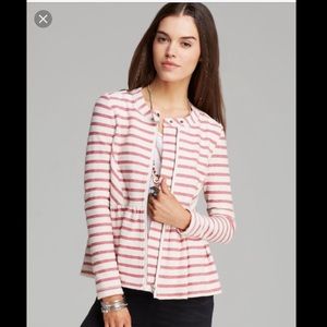 Free People Striped Jacket