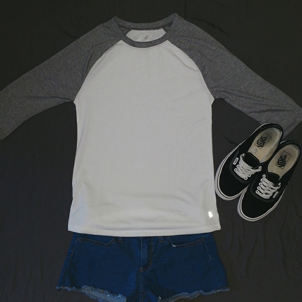 Gray Baseball Tee | Danskin