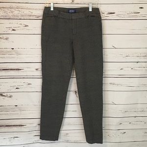 Fine Geo-print Black and Grey Pant