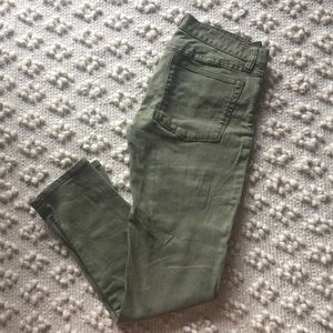 J. Crew straight leg ankle jeans
