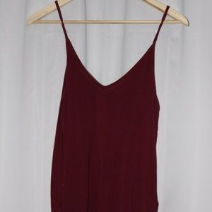 V-neck tank top