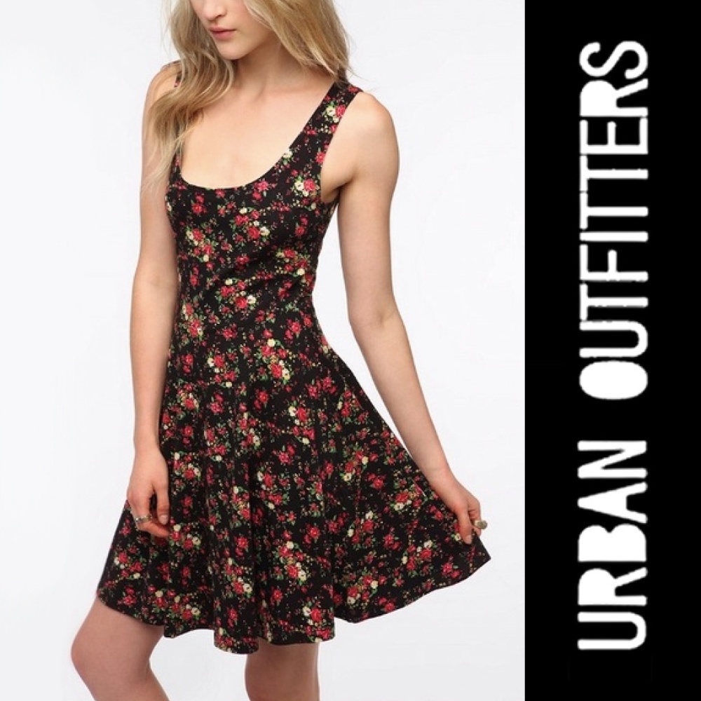 Urban Outfitters Sparkle and Fade Sun Dress