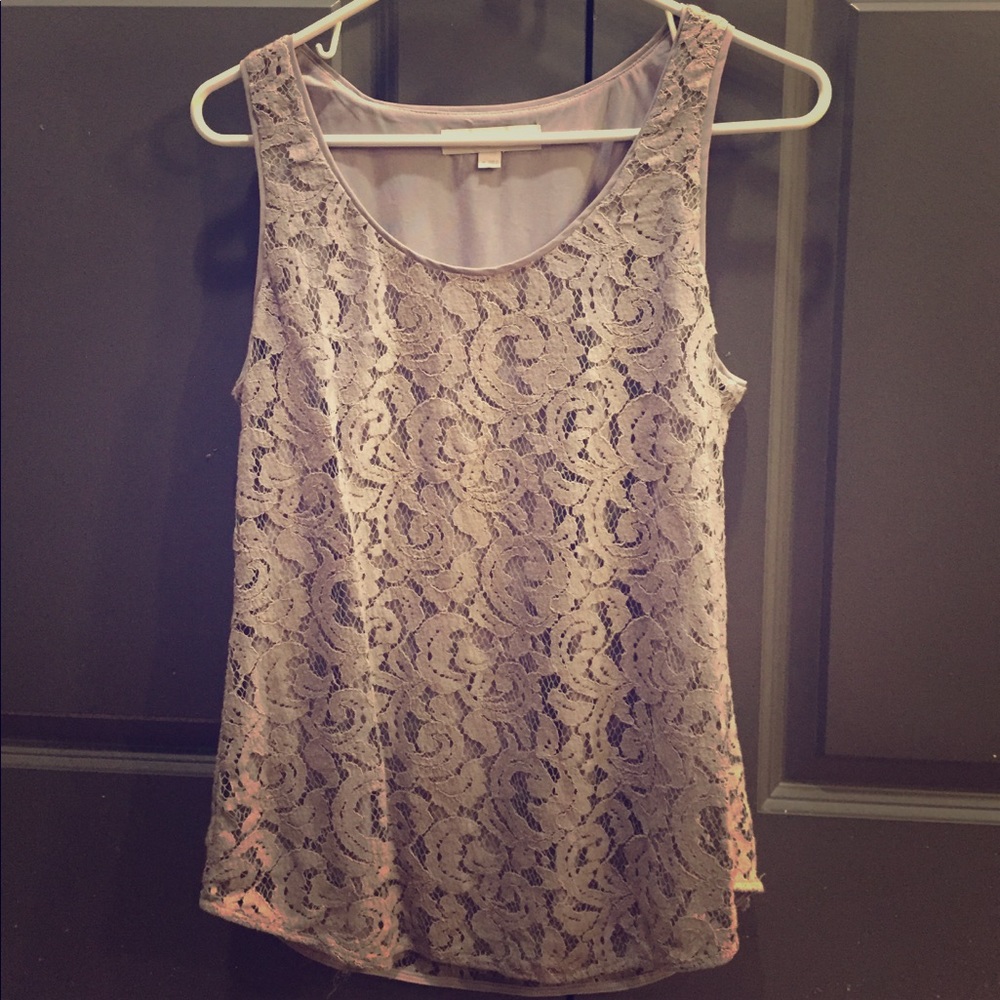 Lace tank