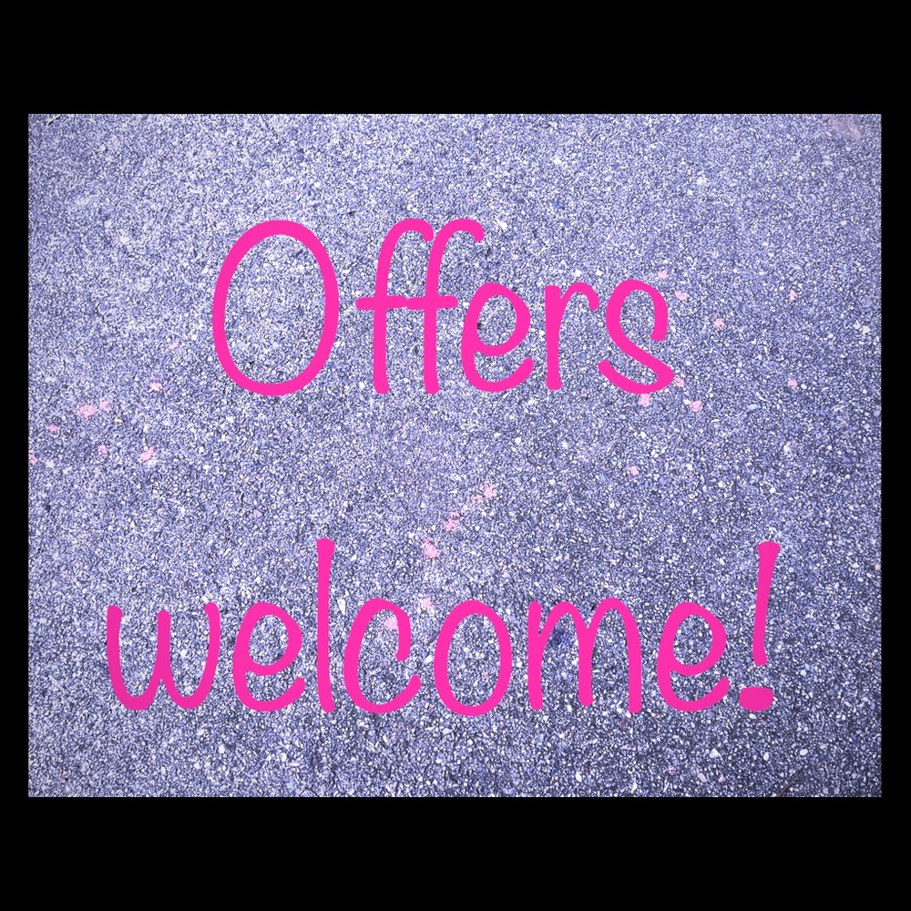 Feel free to make an offer!