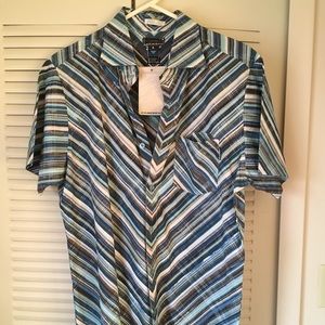 Oakley men's button down shirt L slim fit NWT