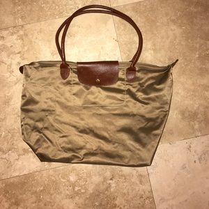 Longchamp Mini Le Pliage Handbag in New Khaki