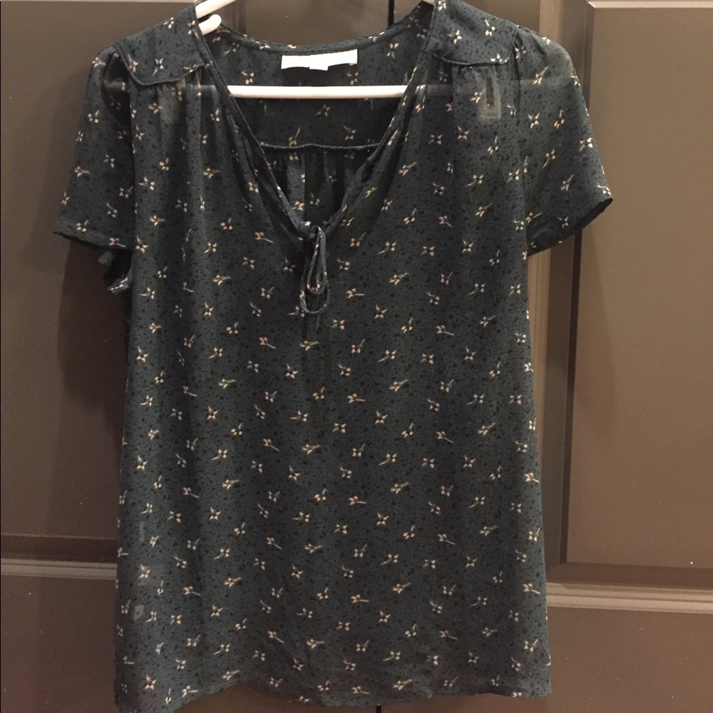 Sheer blouse