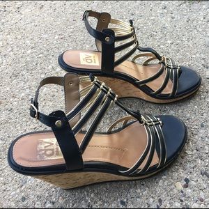 Dolce Vita Gladiator Wedge Sandals