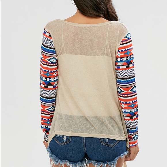 NWT Boho Asymmetric Cardigan - Picture 3 of 4