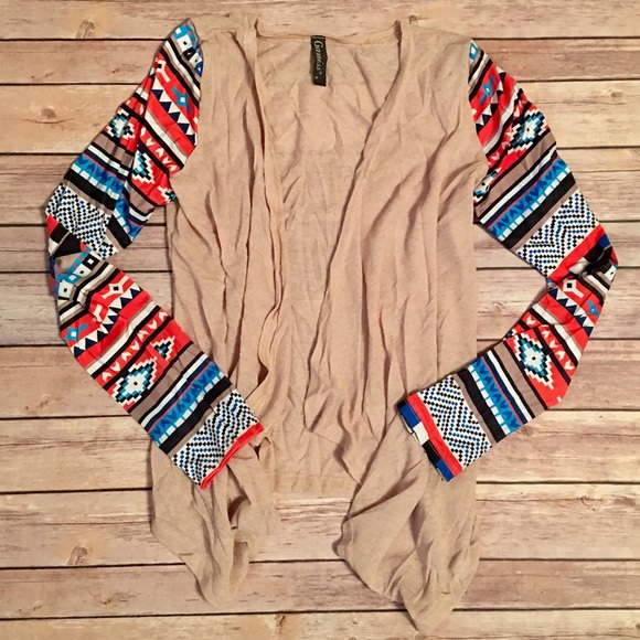 NWT Boho Asymmetric Cardigan - Picture 4 of 4