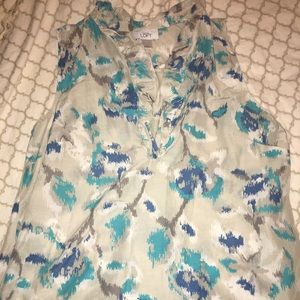 Loft-sleeveless casual shirt